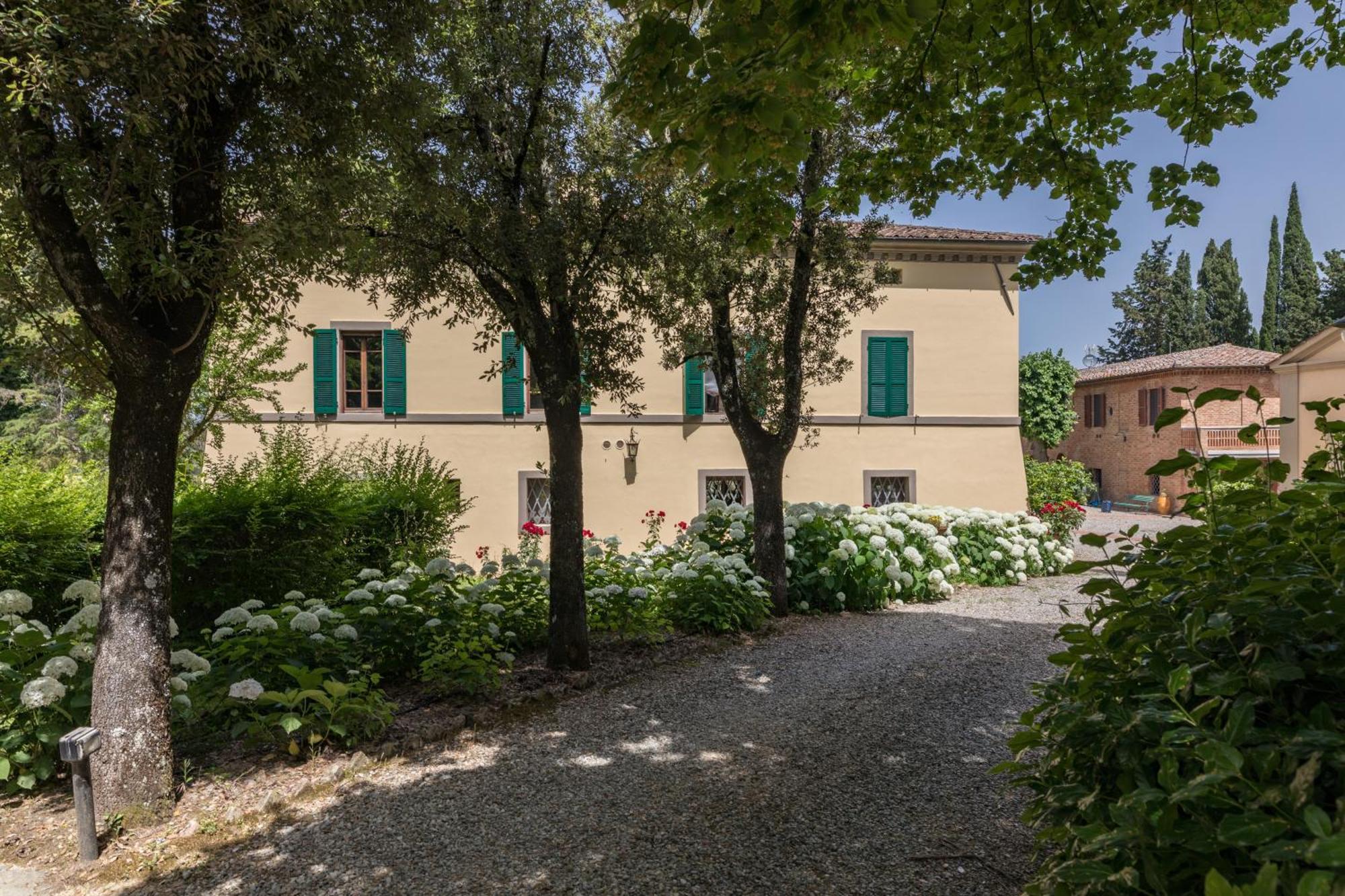 Villa Agriturismo Tenuta La Campana อัสเชียโน ภายนอก รูปภาพ