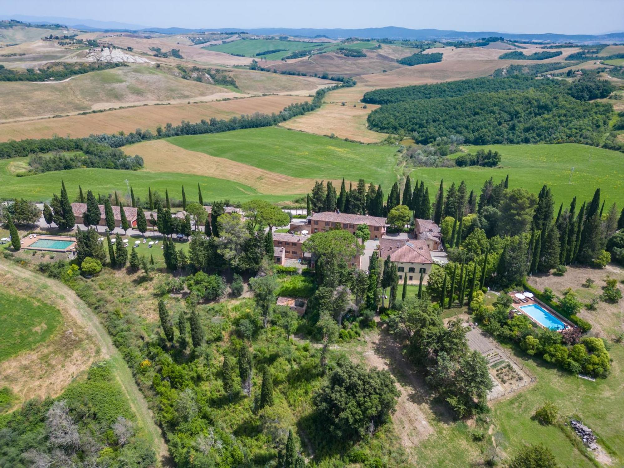 Villa Agriturismo Tenuta La Campana อัสเชียโน ภายนอก รูปภาพ