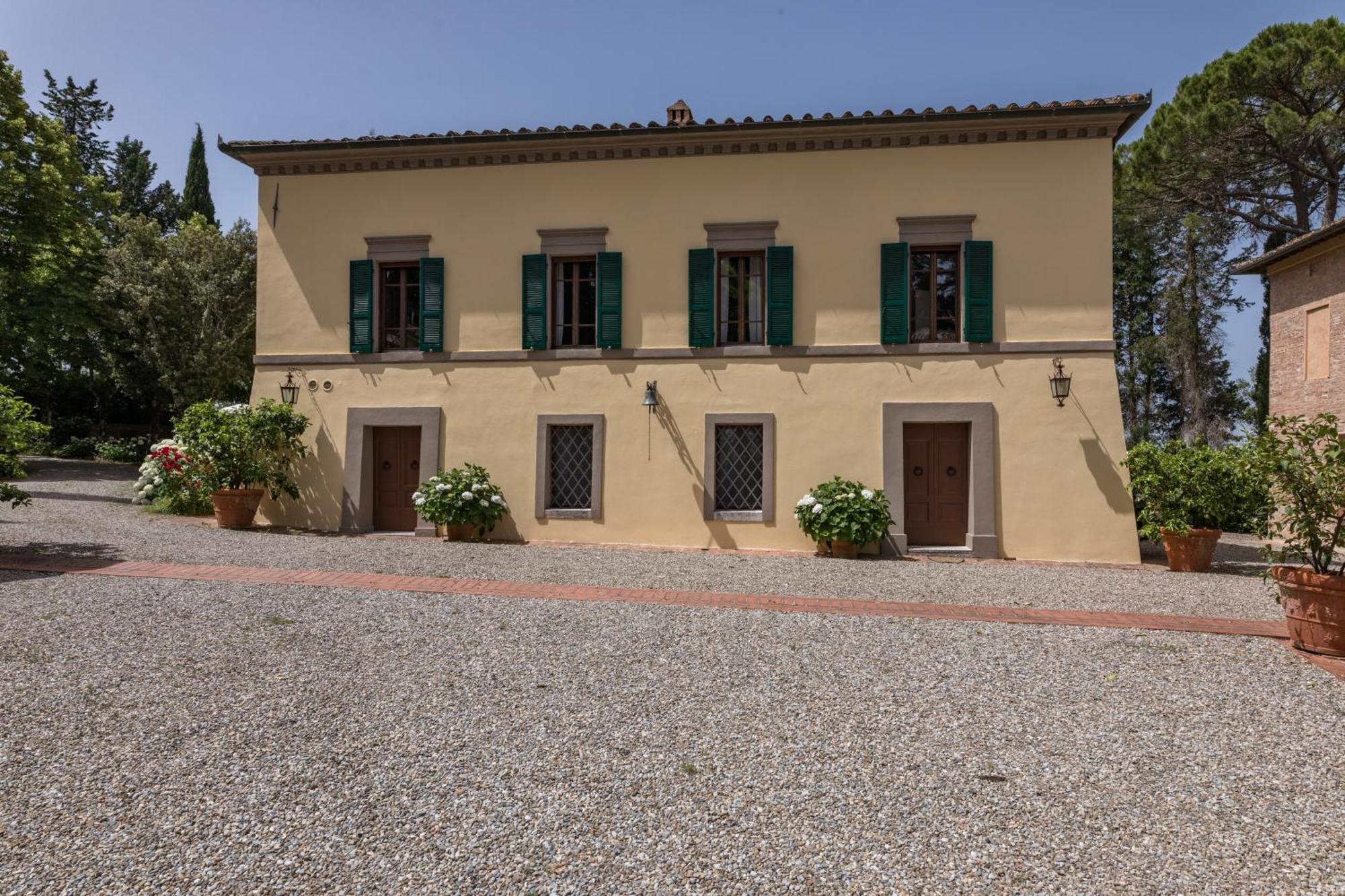 Villa Agriturismo Tenuta La Campana อัสเชียโน ภายนอก รูปภาพ