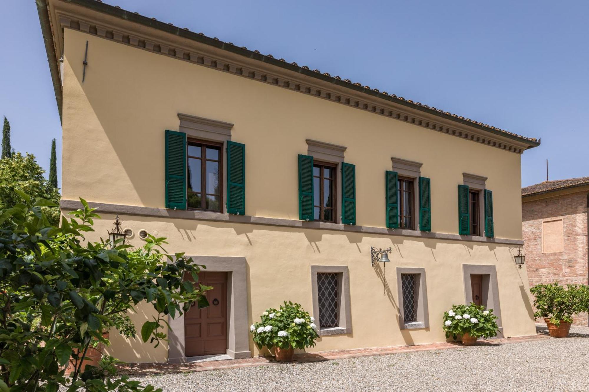 Villa Agriturismo Tenuta La Campana อัสเชียโน ภายนอก รูปภาพ